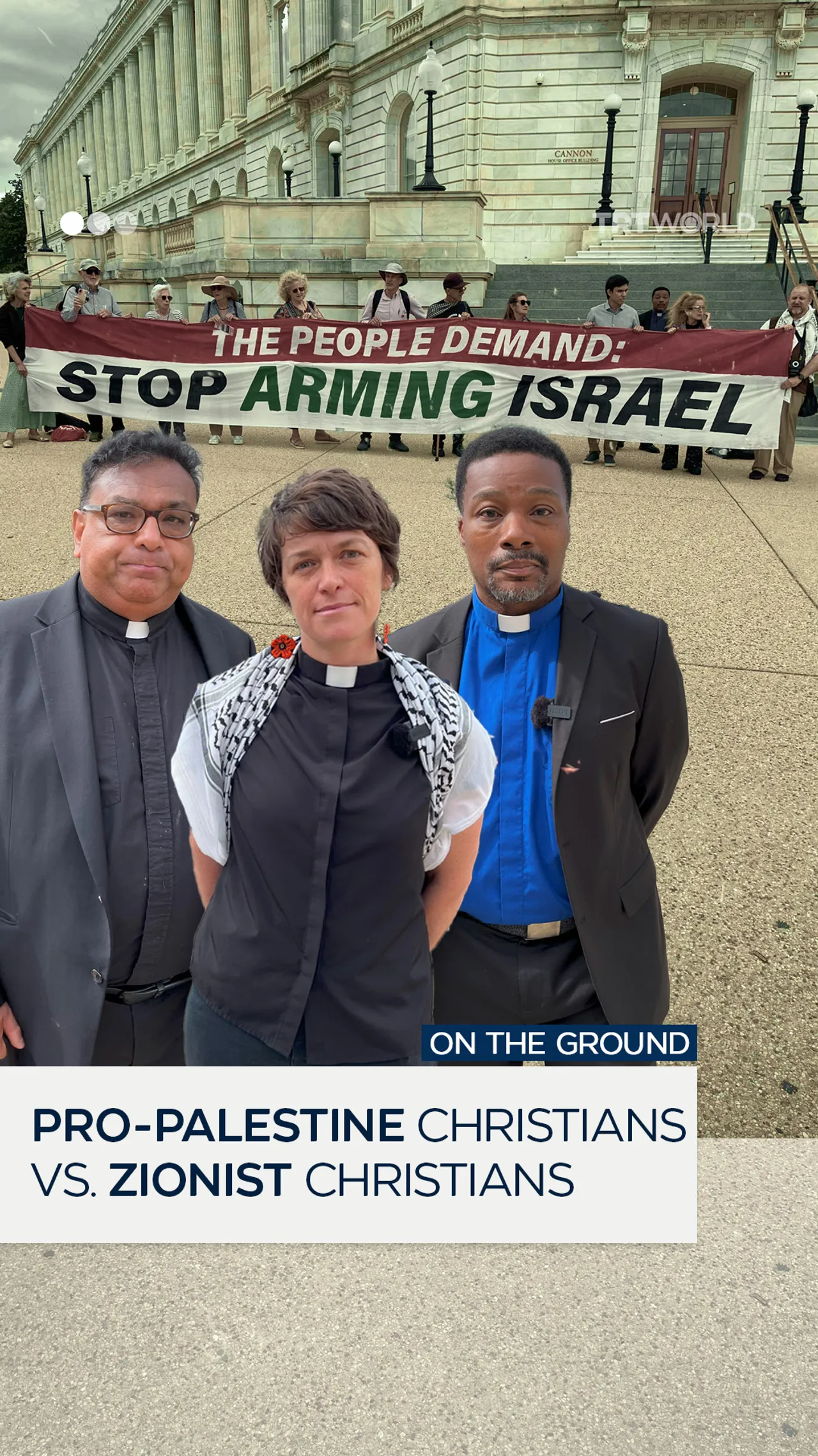 Pro-Palestine Christians counter Zionist Christian lobbying efforts